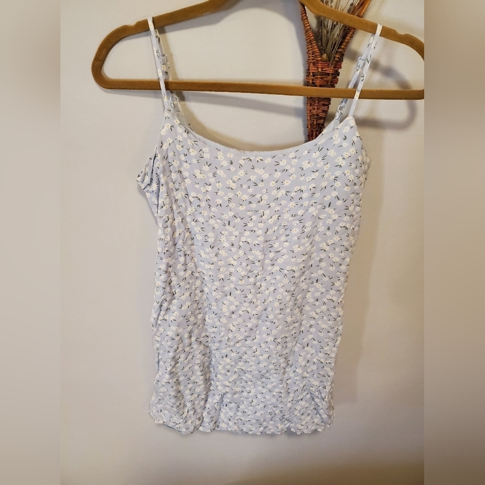 Kids Floral Blue Dress - Picture 1 of 7